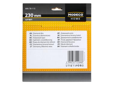 Zdjęcie: Ściernica diamentowa segmentowa 230 mm uran HOME TOOLS