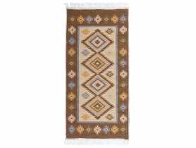 Dywan Kilim 60x120 cm miód romby MULTI-DECOR