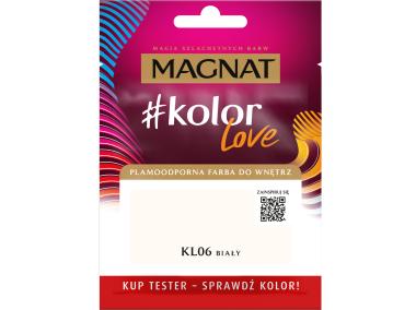 Zdjęcie: Farba kolorLove test KL06 biały 25ml MAGNAT