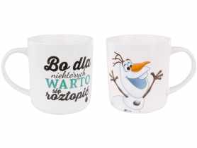 Kubek Olaf 300 ml Warto się roztopić DISNEY