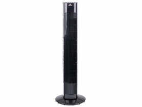 Wentylator kolumnowy czarny 50 W z pilotem KEPLAND