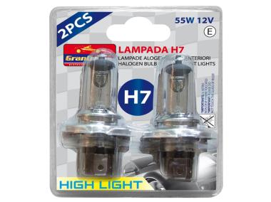 Zdjęcie: Żarówki H7 12V 60/55W Hight Light GRAND PRIX