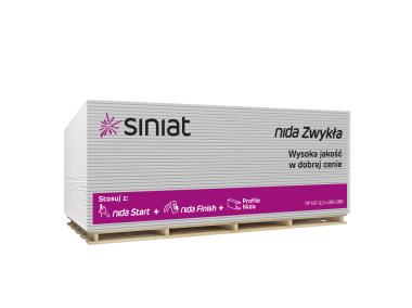 Zdjęcie: Płyta g-k 12,5x600x1200 mm Zwykła KPOS SINIAT