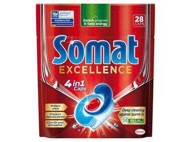 Zdjęcie: Tabletki do zmywarki Excellence 4w1 - 28 szt.SOMAT