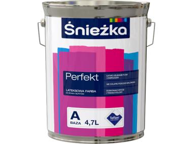 Zdjęcie: Emulsja lateksowa Perfekt BazaA 4,7L ŚNIEŻKA
