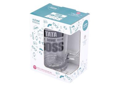 Zdjęcie: Kufel z dekoracją tata boss 500 ml ALTOM DESIGN