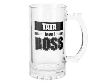 Zdjęcie: Kufel z dekoracją tata boss 500 ml ALTOM DESIGN