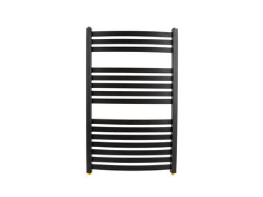 Zdjęcie: Grzejnik łazienkowy PSB Lupo 85x53 cm 490 W czarny grafit RADECO