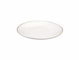 Talerz deserowy 20 cm Bella Złota Linia kremowyowy ALTOMDESIGN