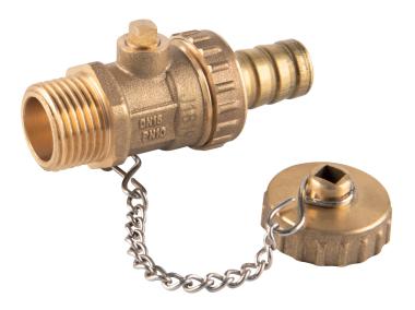 Zdjęcie: Zawór kulowy spustowy F-Comfort GZ 3/4" FERRO