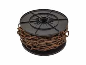 Łańcuch dekoracyjny kwadratowa brąz 4 mm, 20 m METRO