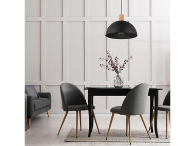 Zdjęcie: Lampa wisząca Oslo 1 x E27 czarny 4852 TK LIGHTING