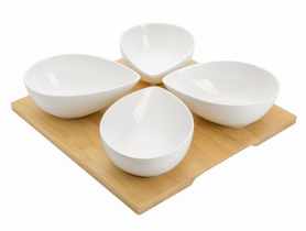 Miseczki do dipów Adria łezka - 4 szt. FLORINA