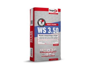 Zdjęcie: Wylewka samopoziomująca 3-50 mm Floor WS 3.50 25 kg SOPRO