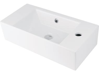 Zdjęcie: Umywalka Hiacynt New biała, prawa 510x250 mm DEANTE