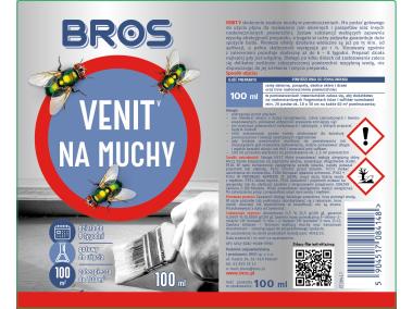 Zdjęcie: Preparat na muchy Venit 100 ml BROS