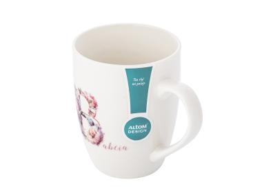 Zdjęcie: Kubek baryłka 340 ml dekoracja B jak Babcia 1 ALTOM DESIGN