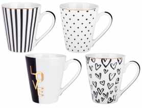 Kubek Loving 310 ml z porcelany New Bone 81463 RAVI