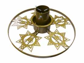 Stojak pod choinkę Gwiazdki złoty SŁAWEX