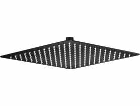 Głowica prysznicowa stalowa - 300x300 mm Floks nero DEANTE