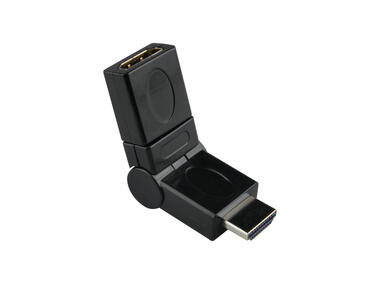 Zdjęcie: Adapter HDMI kątowy wtyk - gniazdo BMQ66 DPM SOLID