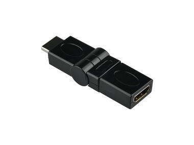 Zdjęcie: Adapter HDMI kątowy wtyk - gniazdo BMQ66 DPM SOLID
