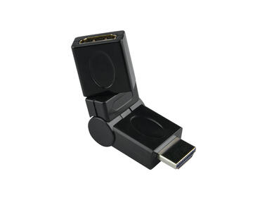 Zdjęcie: Adapter HDMI kątowy wtyk - gniazdo BMQ66 DPM SOLID