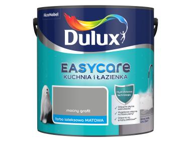 Zdjęcie: Farba do wnętrz EasyCare Kuchnia&Łazienka 2,5 L mocny grafit DULUX