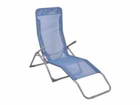 Leżak plażowy niebieski OŁER