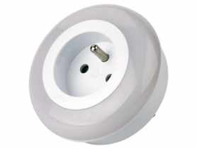 Lampka nocna LED do gniazdka 230V z czujnikiem, 3 LED EMOS