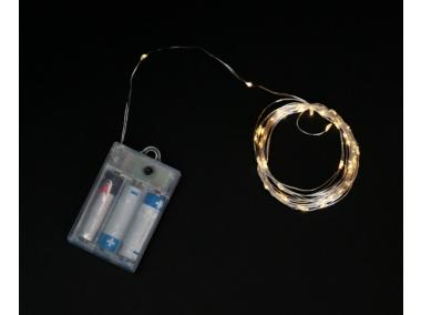 Zdjęcie: Łańcuch świąteczny drucik led 10 m RGB multikolor VOLTENO