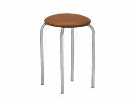 Taboret kuchenny Toldo brązowy NOWY STYL