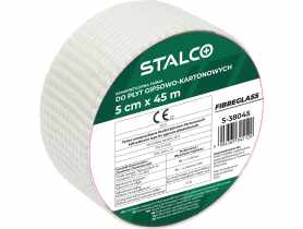 Taśma antyrysowa fibermesh do płyt G-K 50 mm x 90 m STALCO