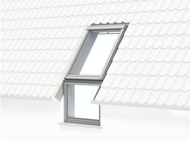 Zdjęcie: Kołnierz do okien kolankowych EFW 0012 profilowany, 78x160 cm VELUX