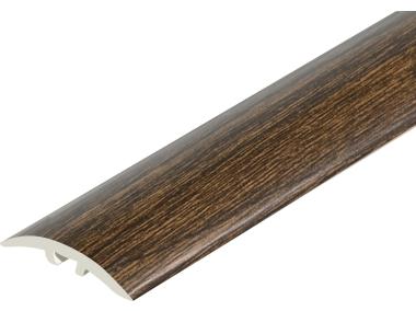 Zdjęcie: Kształtownik PVC wcisk wąski 30 mm 2w1 L= 0,90 m Venge okleina mat CEZAR