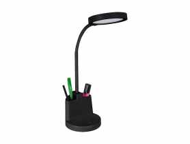 Lampka biurkowa Labor Led kolor czarny STRUHM