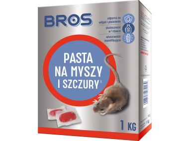 Zdjęcie: Pasta na myszy i szczury 1 kg BROS