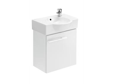 Zdjęcie: Szafka wisząca Nano Colours III 50 cm podumywalkowa biała CERSANIT
