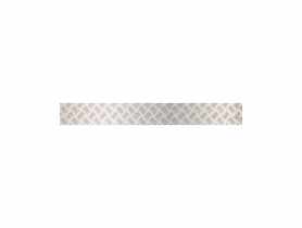 Blacha aluminiowa ryflowana 120 x 1000 x 2 mm METRO