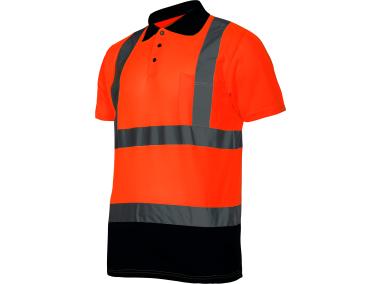 Zdjęcie: Koszulka Polo ostrzegawcza, pomarańczowa, XL, CE, LAHTI PRO