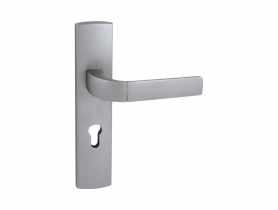 Klamka zewnętrzna Focus 72 WKL nikiel, satyna AMBITION