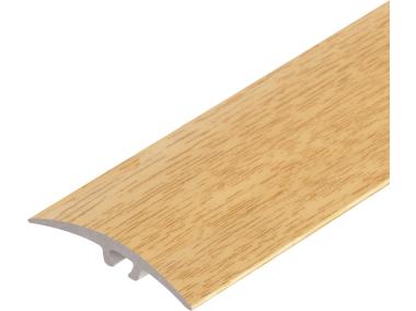 Zdjęcie: Kształtownik PVC wcisk szeroki 40 mm 2w1 L= 1,80 m Dąb Szlachetny okleina mat CEZAR
