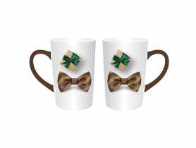 Zestaw kubek stożek wysoki 430 ml z muchą ALTOM DESIGN