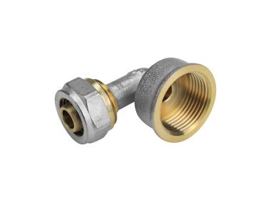 Zdjęcie: Kolanko skręcane PEX 16x3/4 gwint wewnętrzny TYCNER