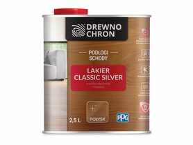 Lakier podłogowy Classic Silver polysk 2,5 L DREWNOCHRON
