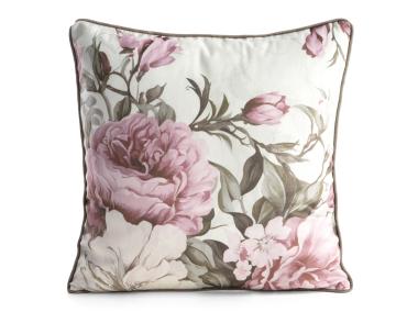Zdjęcie: Poszewka dekoracyjna Peony 45x45 cm kremowo-różowa EUROFIRANY