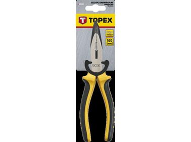 Zdjęcie: Szczypce wydłużone wygięte 160 mm TOPEX