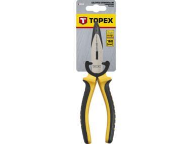Zdjęcie: Szczypce wydłużone wygięte 160 mm TOPEX