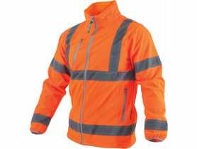Softshell odblaskowy pomarańczowy Neon XL STALCO PREMIUM