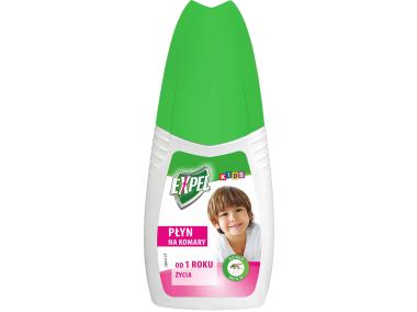 Zdjęcie: Płyn na komary 60 ml dla dzieci EXPEL
